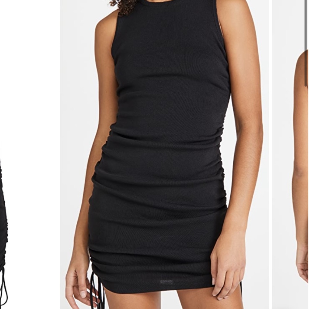 Lioness military minds mini dress, Sz XS, Black